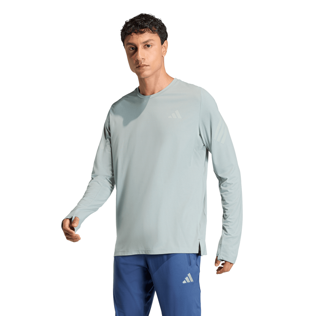 Adidas Mens ADI365 Long Sleeve Tee - Wonder Sage