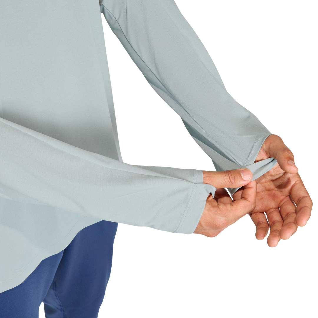 Adidas Mens ADI365 Long Sleeve Tee - Wonder Sage