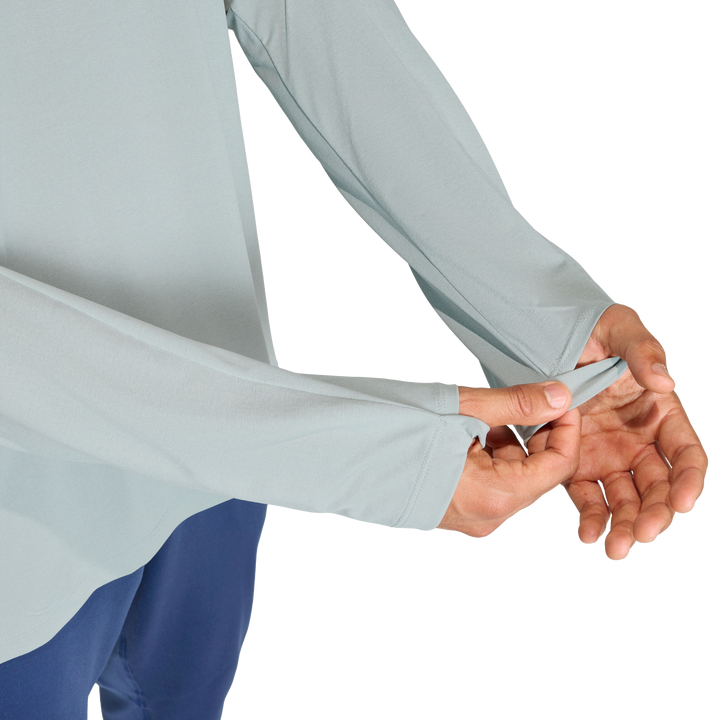 Adidas Mens ADI365 Long Sleeve Tee - Wonder Sage