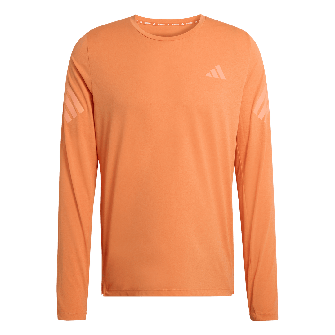 Adidas Mens ADI365 Long Sleeve Tee - Dusky Orange