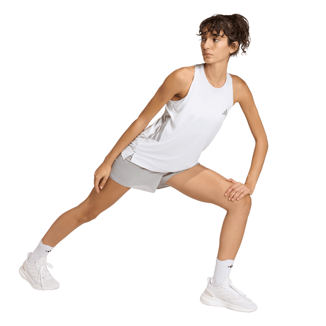 Adidas Damen Iconic Tank - Weiß
