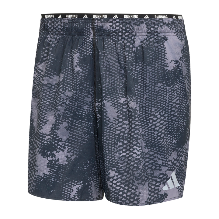 Adidas Mens ADI365 Animal Print Iconic 5" Shorts - Slate/Aurora Onix/Night Grey - AW26