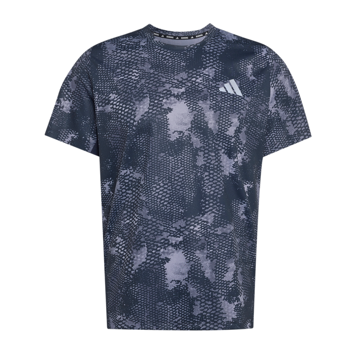 Adidas Mens ADI365 Climacool Animal Print Iconic Tee - Slate/Aurora Onix/Night Grey - AW26