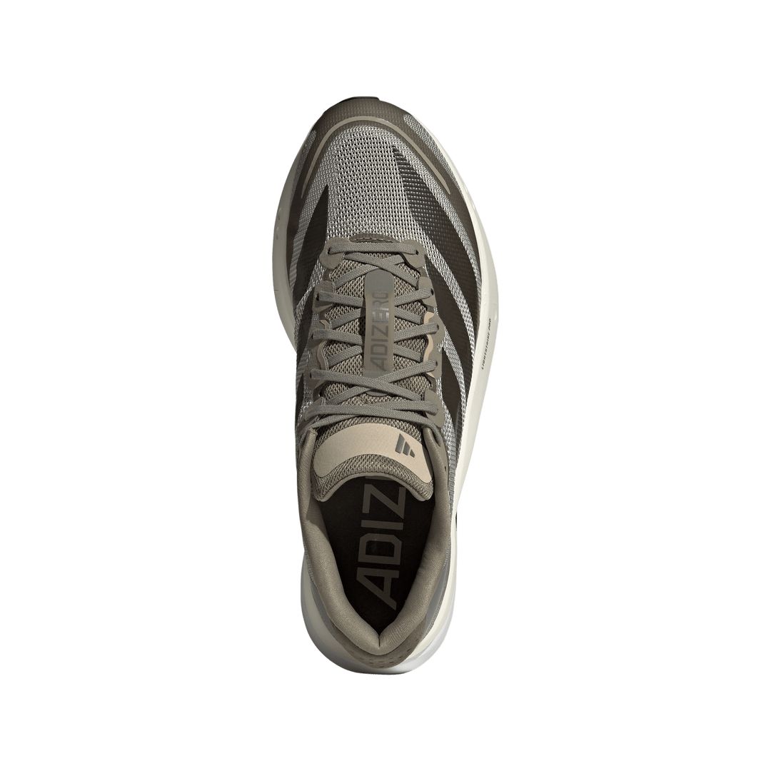 Adidas Mens Adizero Boston 13 - Clay/Shadow Olive/Branch - Neutral - AW26