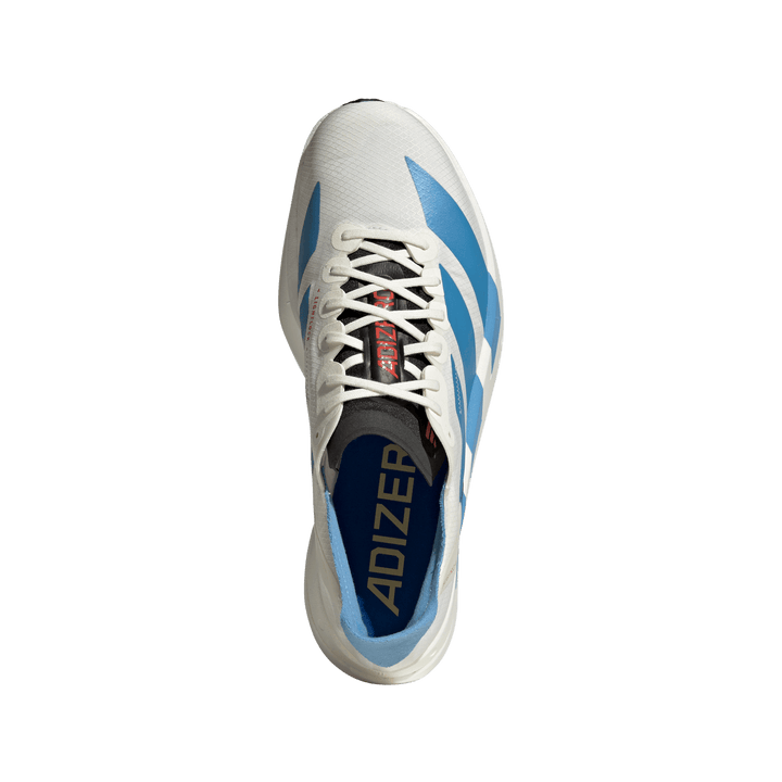 Adidas Mens Adizero Adios Pro 4 - Off White/Light Blue/Bright Red - Neutral - AW26