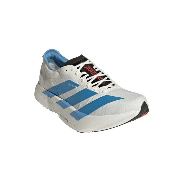 Adidas Mens Adizero Adios Pro 4 - Off White/Light Blue/Bright Red - Neutral - AW26