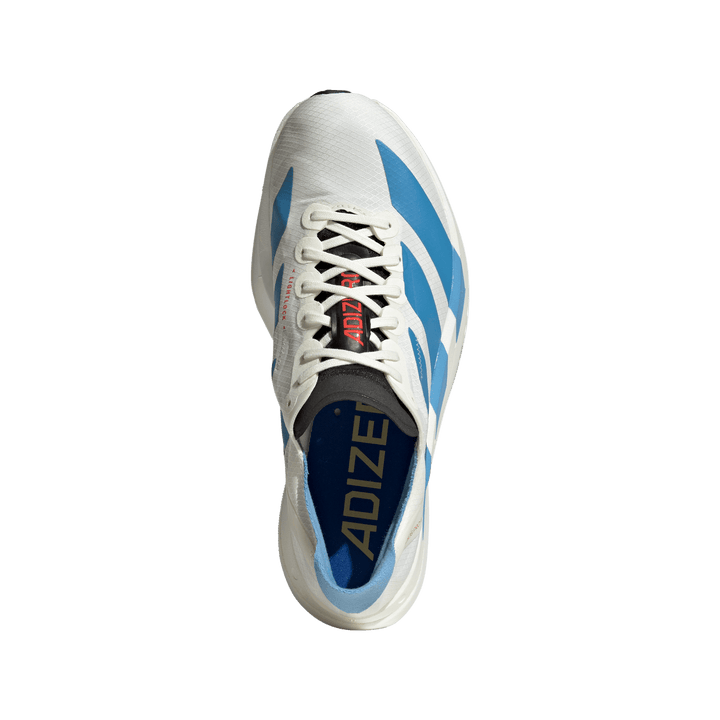Adidas Womens Adizero Adios Pro 4 - Off White/Light Blue/Bright Red - Neutral - AW26