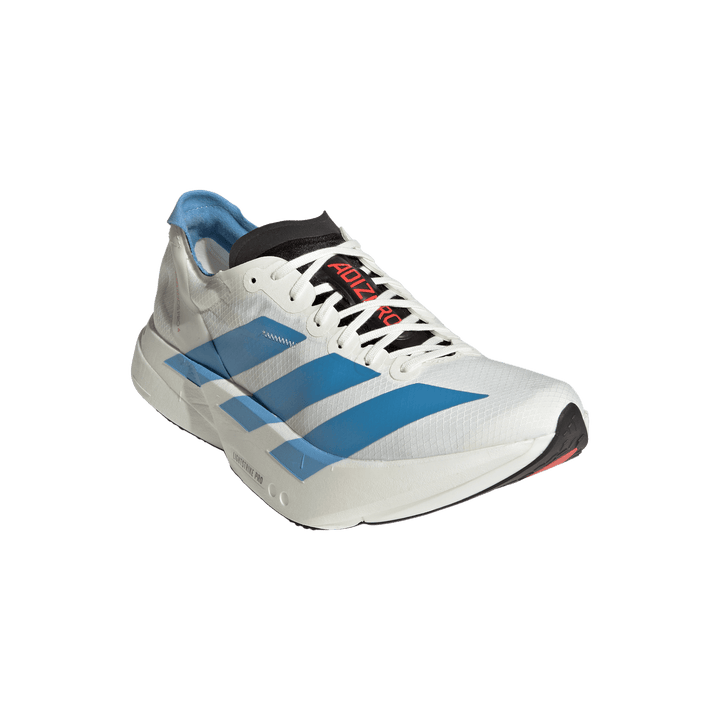 Adidas Womens Adizero Adios Pro 4 - Off White/Light Blue/Bright Red - Neutral - AW26