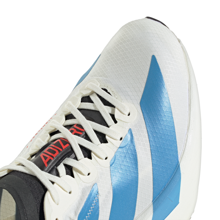 Adidas Womens Adizero Adios Pro 4 - Off White/Light Blue/Bright Red - Neutral - AW26