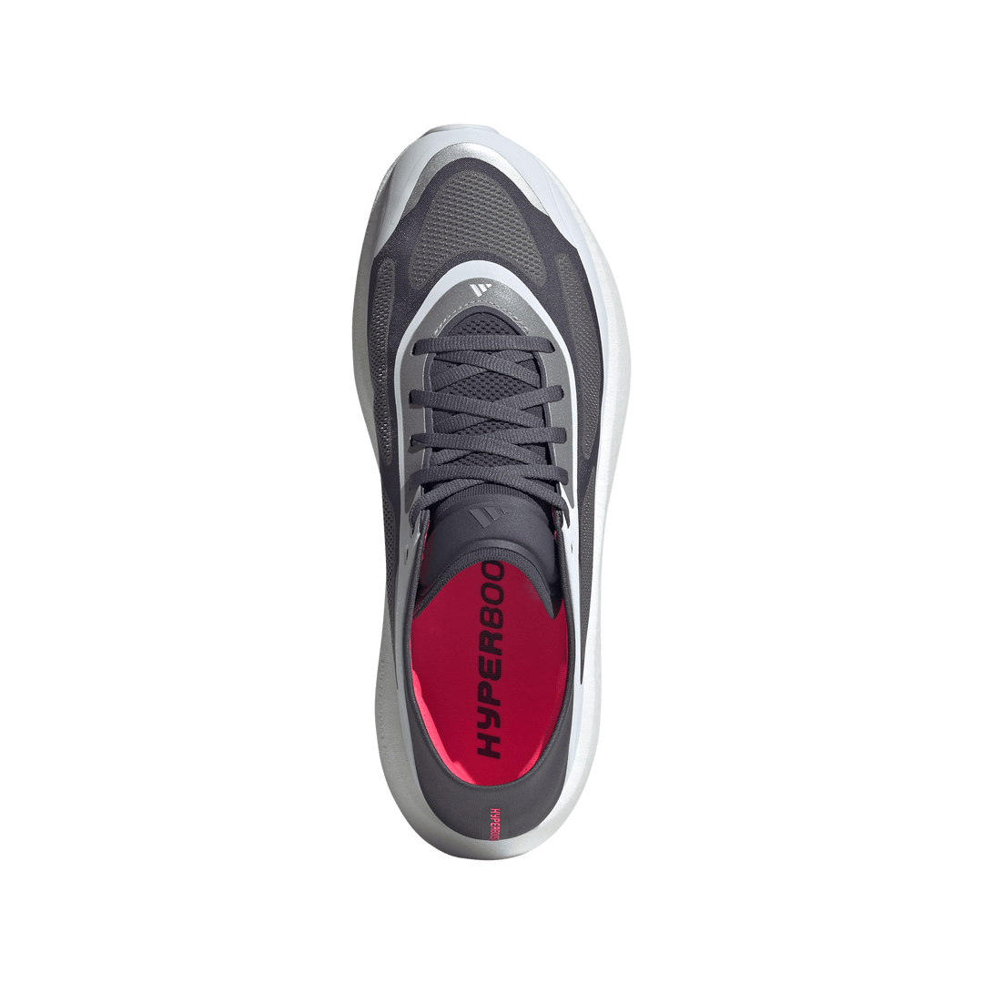 Adidas Mens Hyperboost Run - Footwear White/Aurora Onyx/Solar Turbo - Neutral - AW26