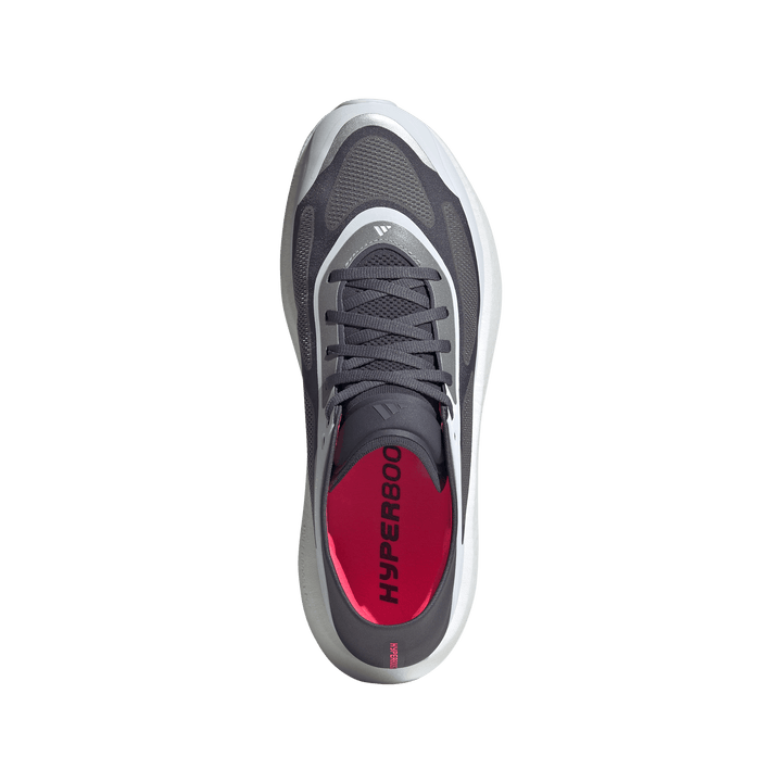 Adidas Mens Hyperboost Run - Footwear White/Aurora Onyx/Solar Turbo - Neutral - AW26