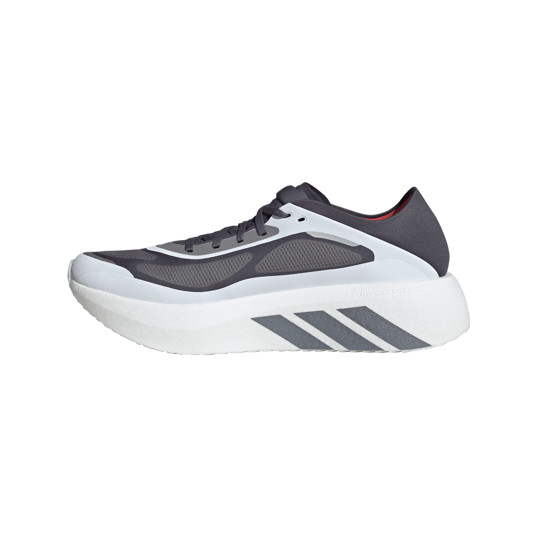 Adidas Mens Hyperboost Run - Footwear White/Aurora Onyx/Solar Turbo - Neutral - AW26