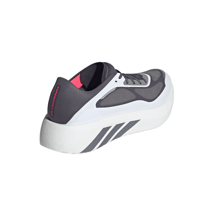 Adidas Mens Hyperboost Run - Footwear White/Aurora Onyx/Solar Turbo - Neutral - AW26