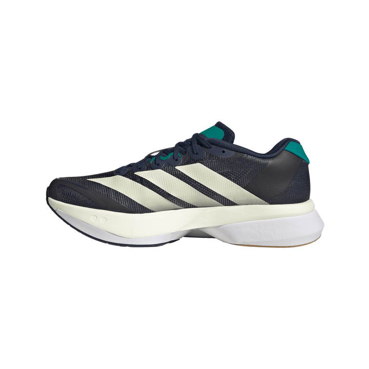 Adidas Mens Adizero Boston 13 - Night Indigo/Wonder White/Equipment Green - Neutral - AW26