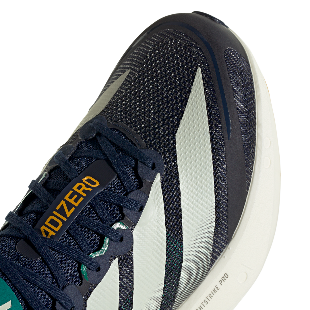 Adidas Mens Adizero Boston 13 - Night Indigo/Wonder White/Equipment Green - Neutral - AW26