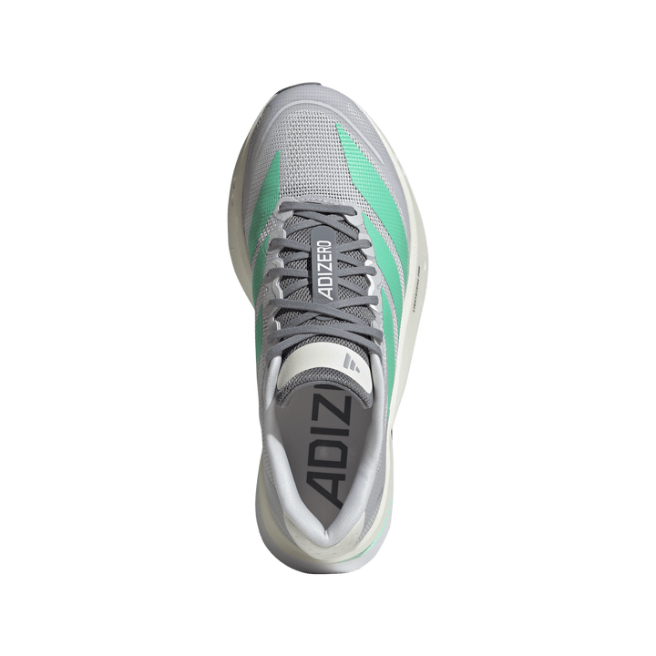 Adidas Womens Adizero Boston 13 - Dash Grey/Pulse Mint/Haze Coral - Neutral - AW26