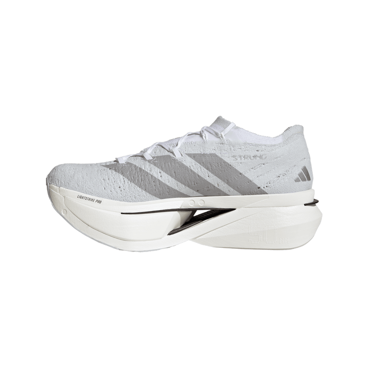 Adidas Mens Adizero Prime X3 Strung - Footwear White/Dash Grey/Grey Three - Neutral - AW26