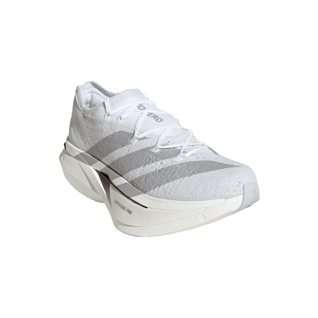 Adidas Mens Adizero Prime X3 Strung - Footwear White/Dash Grey/Grey Three - Neutral - AW26