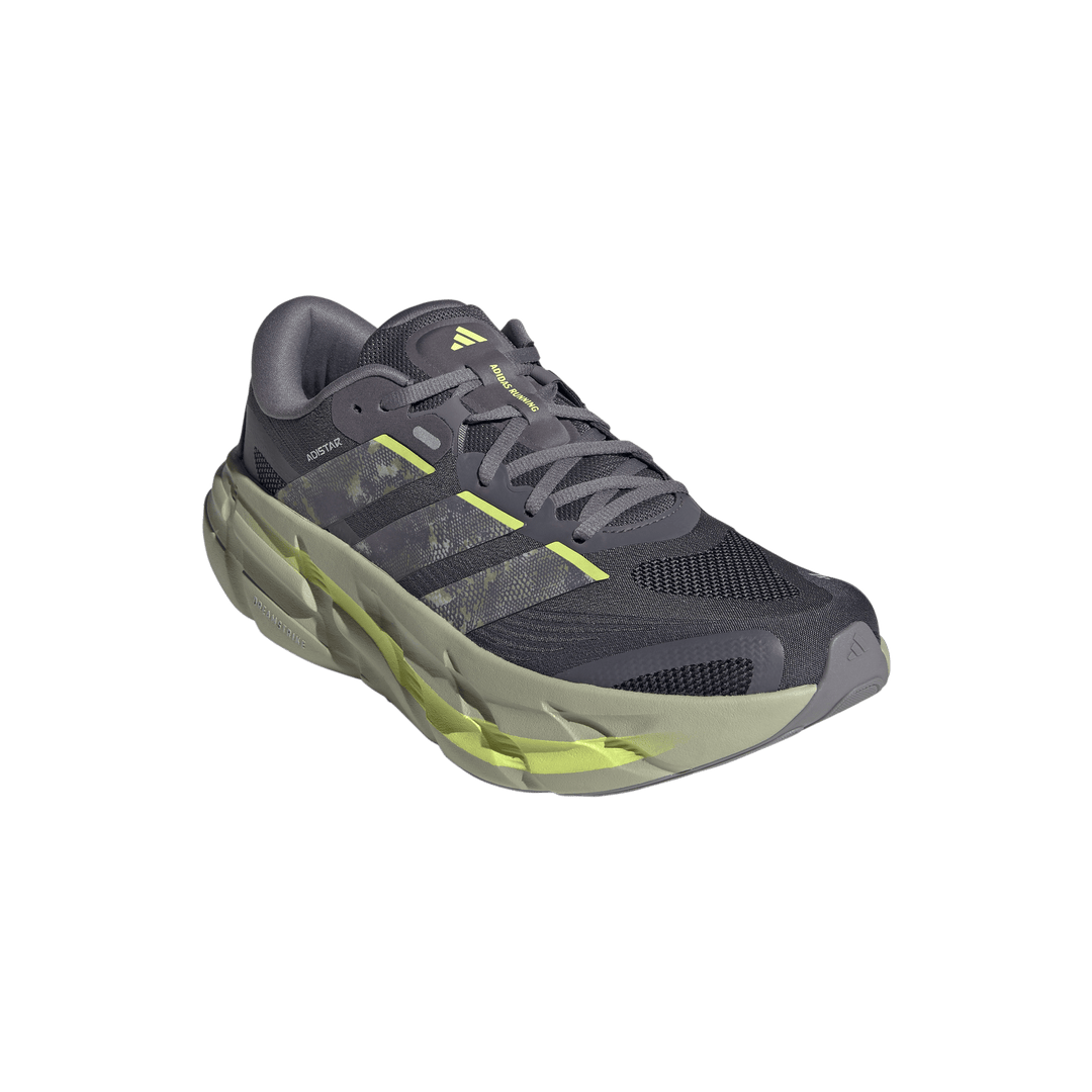 Adidas Mens Adistar 5 - Halo Green/Semi Frozen Lemon/Aurora Onyx - Neutral - AW26