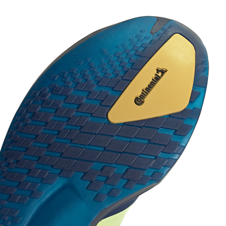 Adidas Mens Adizero Adios 9 - Dark Blue/Yellow Tint/Clear Pink - Neutral - AW26