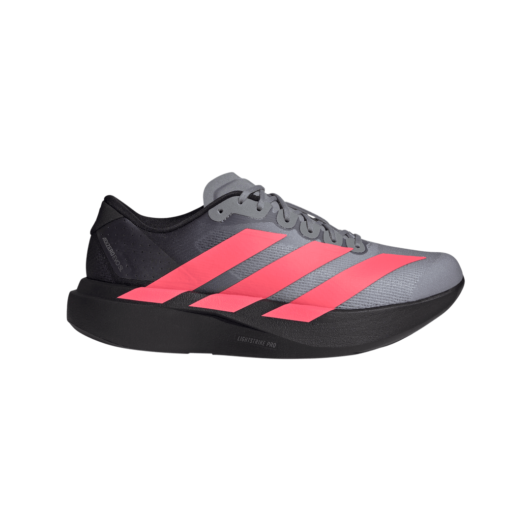 Adidas Mens Adizero Evo SL - Core Black/Solar Turbo/Light Onix - Neutral - AW26