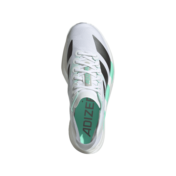 Adidas Womens Adizero Adios Pro 4 - Footwear White/Iron Metallic/Pulse Mint - Neutral - AW26