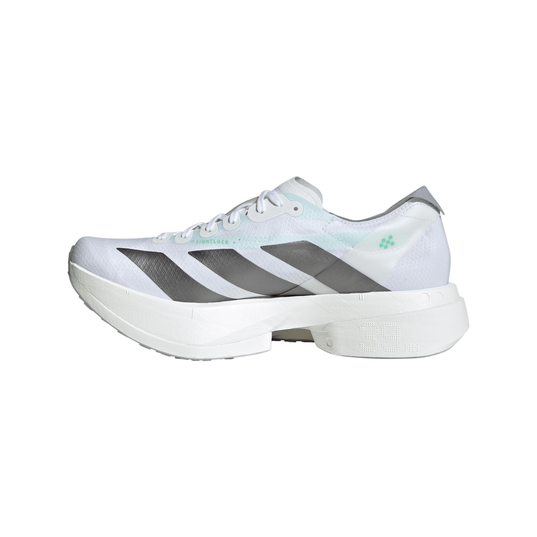 Adidas Womens Adizero Adios Pro 4 - Footwear White/Iron Metallic/Pulse Mint - Neutral - AW26