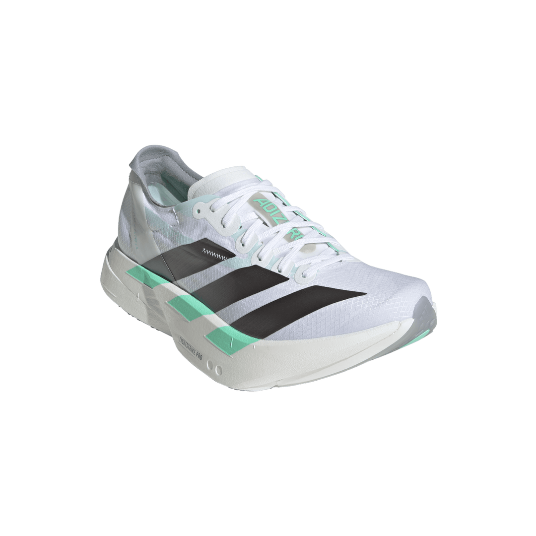 Adidas Womens Adizero Adios Pro 4 - Footwear White/Iron Metallic/Pulse Mint - Neutral - AW26