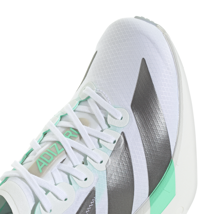 Adidas Womens Adizero Adios Pro 4 - Footwear White/Iron Metallic/Pulse Mint - Neutral - AW26