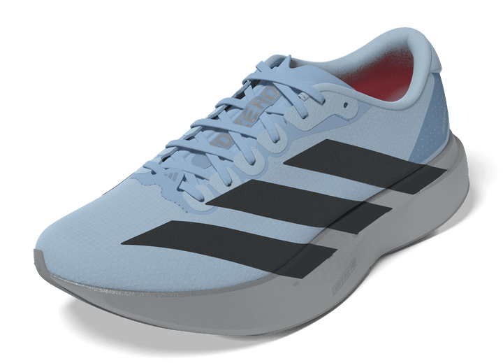 Adidas Mens Adizero Evo SL Woven - Clear Sky/Carbon/Silver Metallic - Neutral - AW26