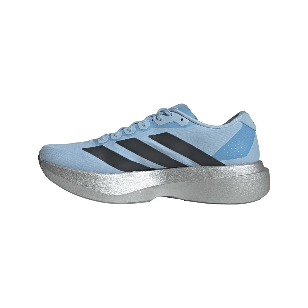 Adidas Mens Adizero Evo SL Woven - Clear Sky/Carbon/Silver Metallic - Neutral - AW26