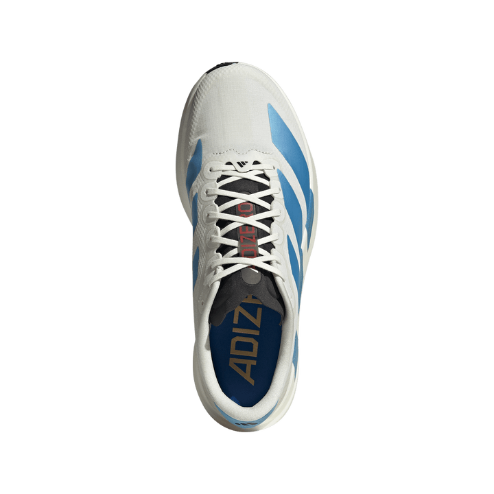 Adidas Mens Adizero Evo SL Woven - Off White/Light Blue/Bright Red - Neutral - AW26