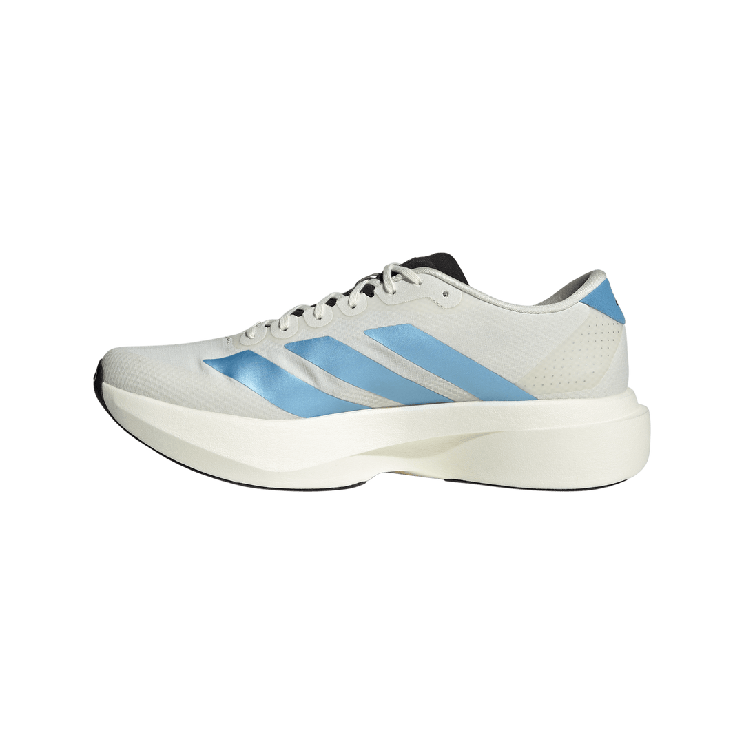 Adidas Mens Adizero Evo SL Woven - Off White/Light Blue/Bright Red - Neutral - AW26