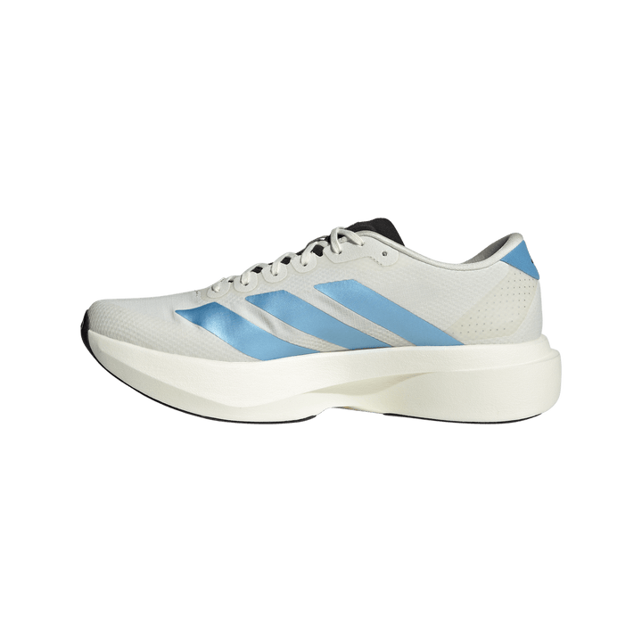 Adidas Mens Adizero Evo SL Woven - Off White/Light Blue/Bright Red - Neutral - AW26