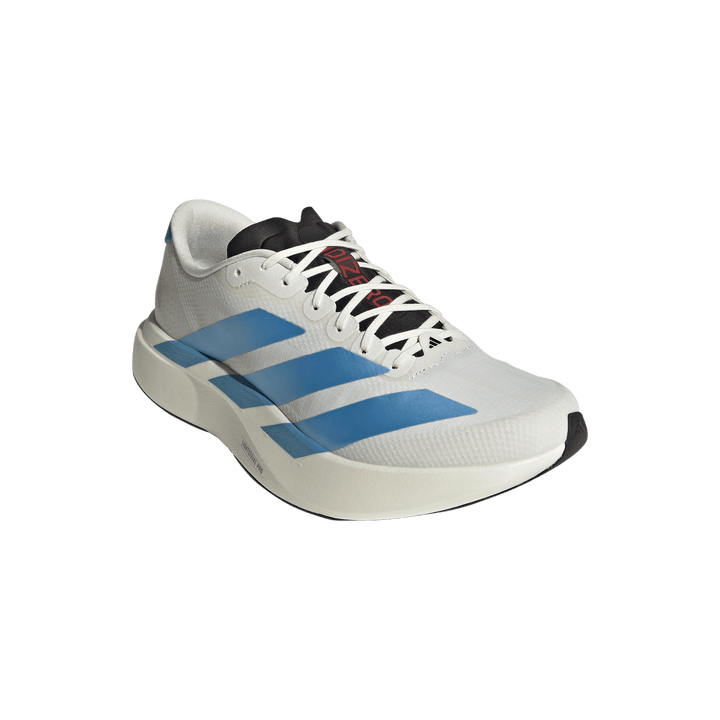 Adidas Mens Adizero Evo SL Woven - Off White/Light Blue/Bright Red - Neutral - AW26