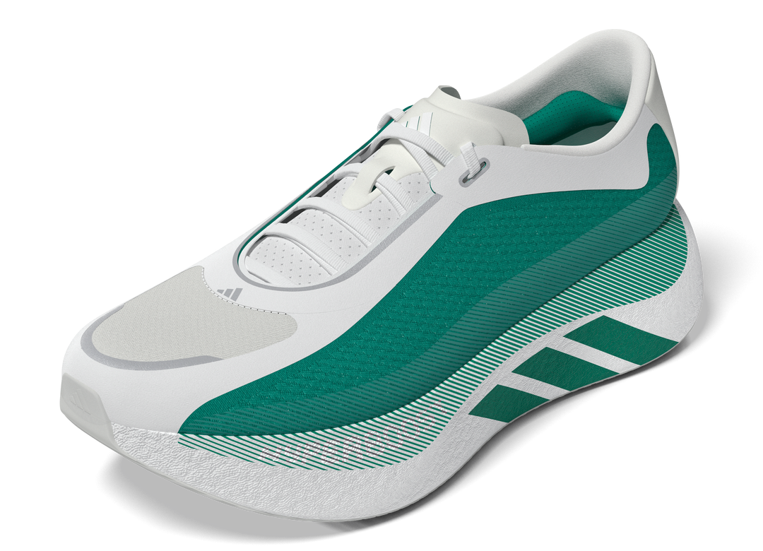 Adidas Mens Hyperboost Edge - Footwear White/Equipment Green/Zero Metallic - Neutral - AW26