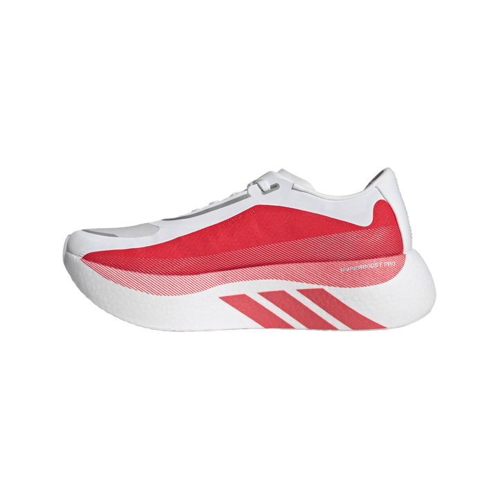 Adidas Mens Hyperboost Edge - Footwear White/Pure Ruby/Silver Metallic - Neutral - AW26