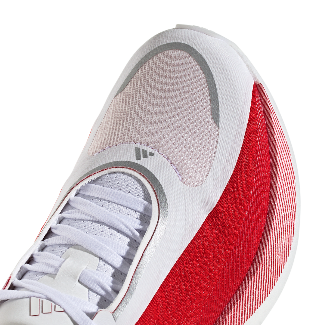 Adidas Mens Hyperboost Edge - Footwear White/Pure Ruby/Silver Metallic - Neutral - AW26