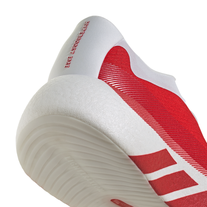 Adidas Mens Hyperboost Edge - Footwear White/Pure Ruby/Silver Metallic - Neutral - AW26
