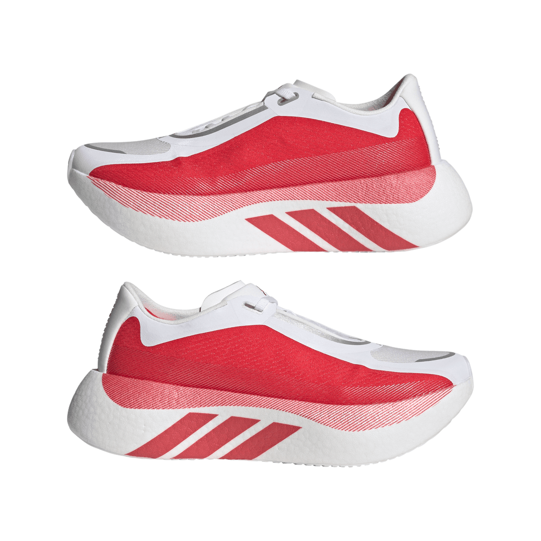 Adidas Womens Hyperboost Edge - Footwear White/Pure Ruby/Silver Metallic  - Neutral - AW26