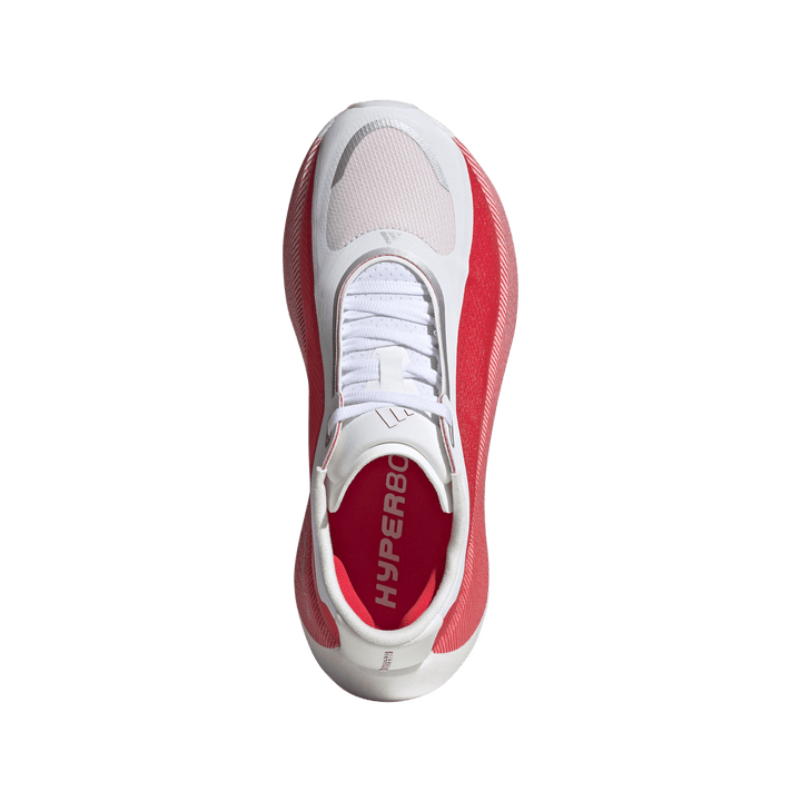 Adidas Womens Hyperboost Edge - Footwear White/Pure Ruby/Silver Metallic  - Neutral - AW26