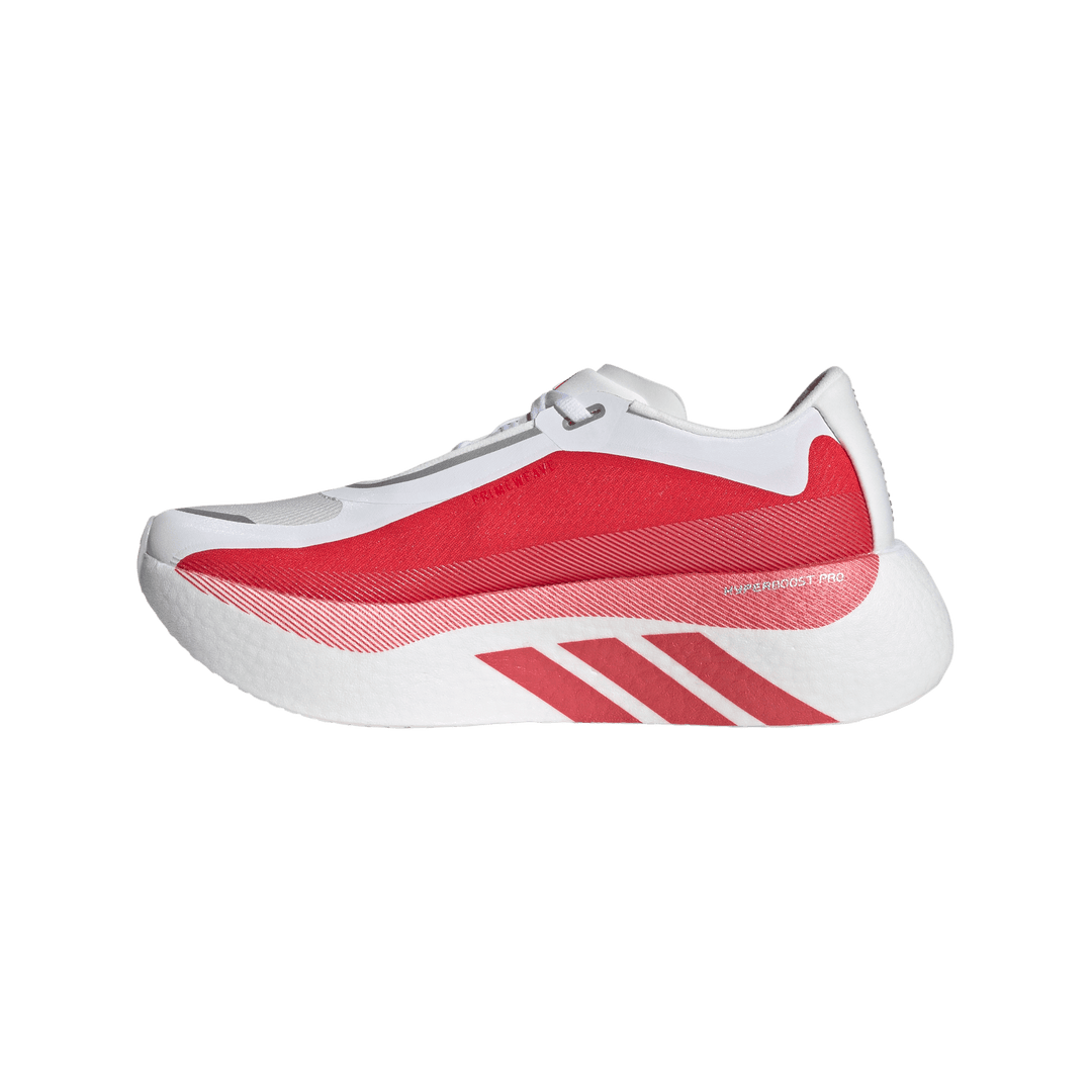 Adidas Womens Hyperboost Edge - Footwear White/Pure Ruby/Silver Metallic  - Neutral - AW26