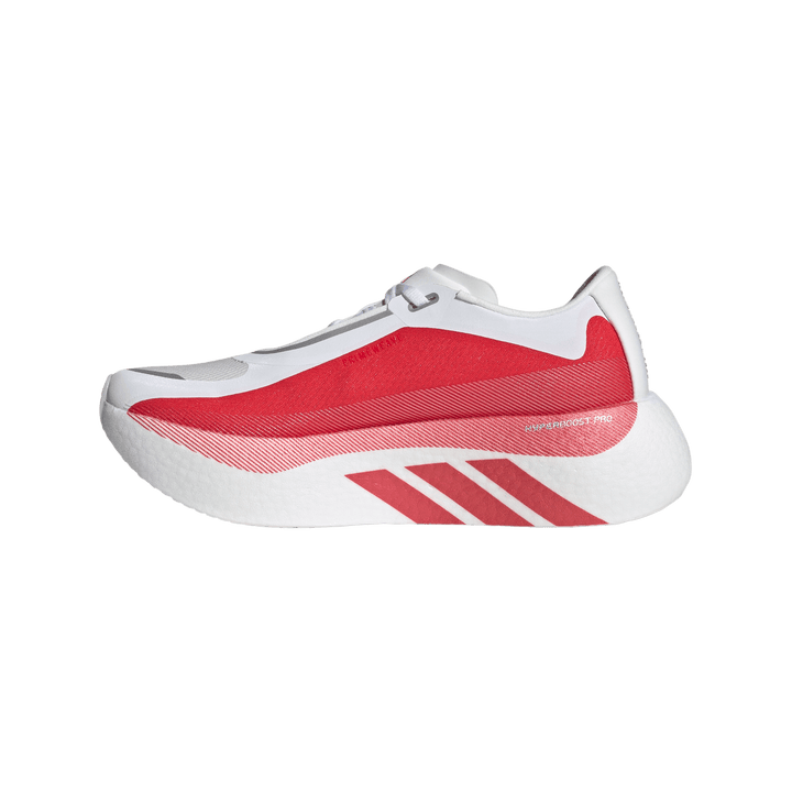 Adidas Womens Hyperboost Edge - Footwear White/Pure Ruby/Silver Metallic  - Neutral - AW26