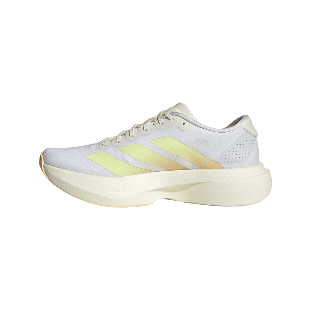 Adidas Womens Adizero Evo SL Woven - Footwear White/Ice Tangerine/Off White - Neutral - AW26