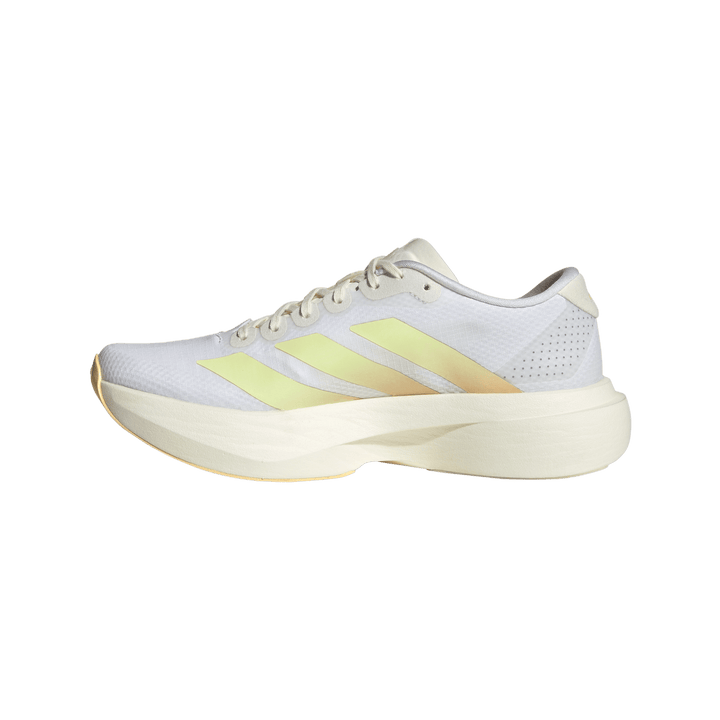 Adidas Womens Adizero Evo SL Woven - Footwear White/Ice Tangerine/Off White - Neutral - AW26