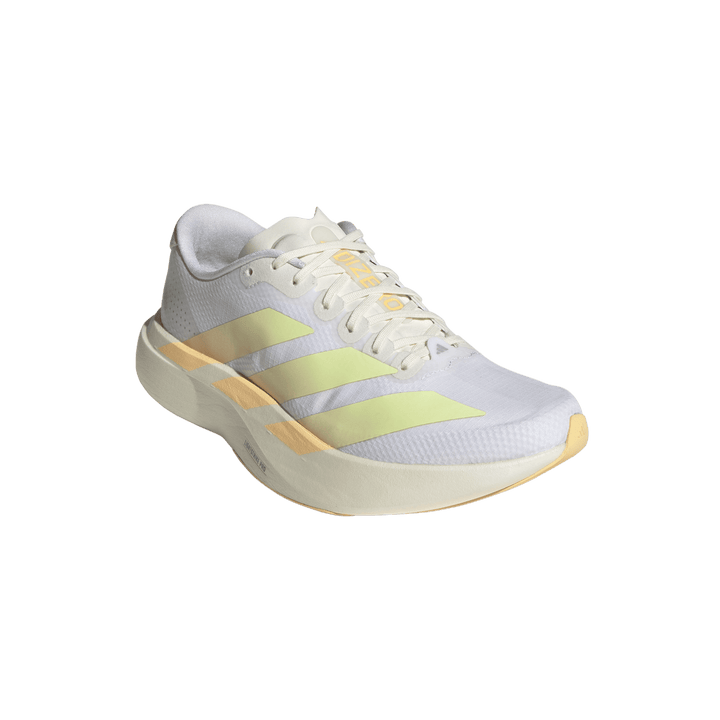 Adidas Womens Adizero Evo SL Woven - Footwear White/Ice Tangerine/Off White - Neutral - AW26