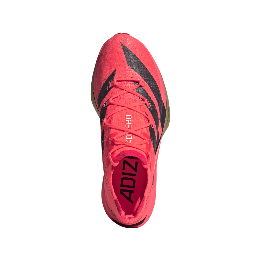 Adidas Mens Adizero Prime X3 Strung - Solar Turbo/Grey Six/Lucid Red - Neutral - AW26