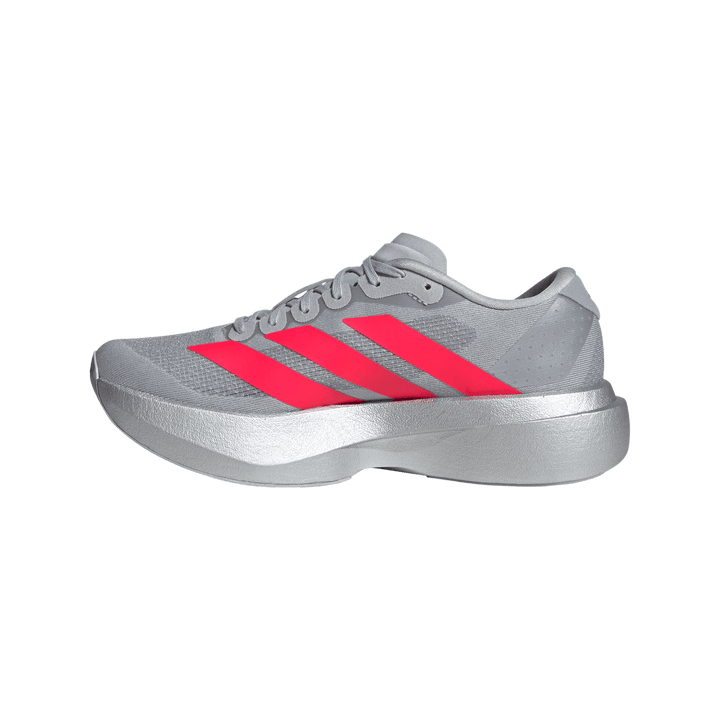 Adidas Womens Adizero Evo SL - Silver Metallic/Lucid Red/Iron Metallic - Neutral - SS25