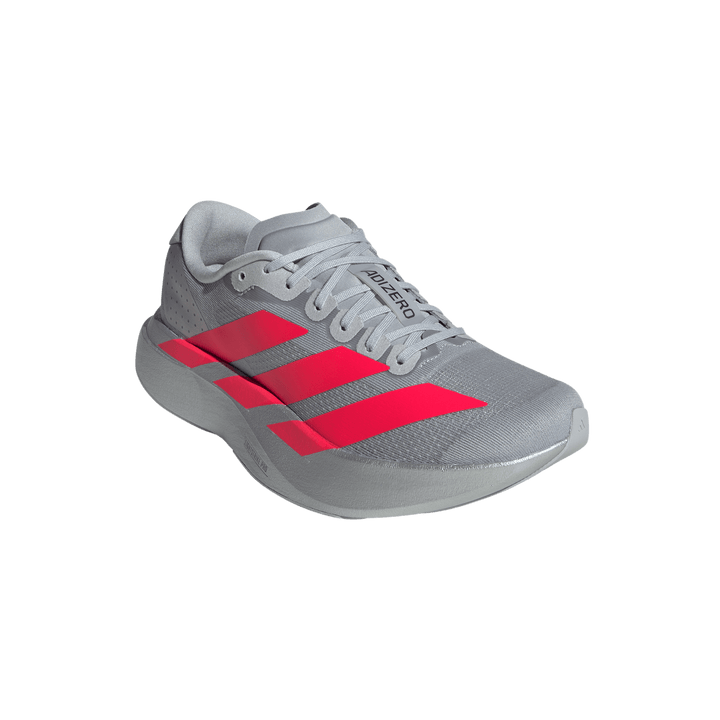 Adidas Womens Adizero Evo SL - Silver Metallic/Lucid Red/Iron Metallic - Neutral - SS25