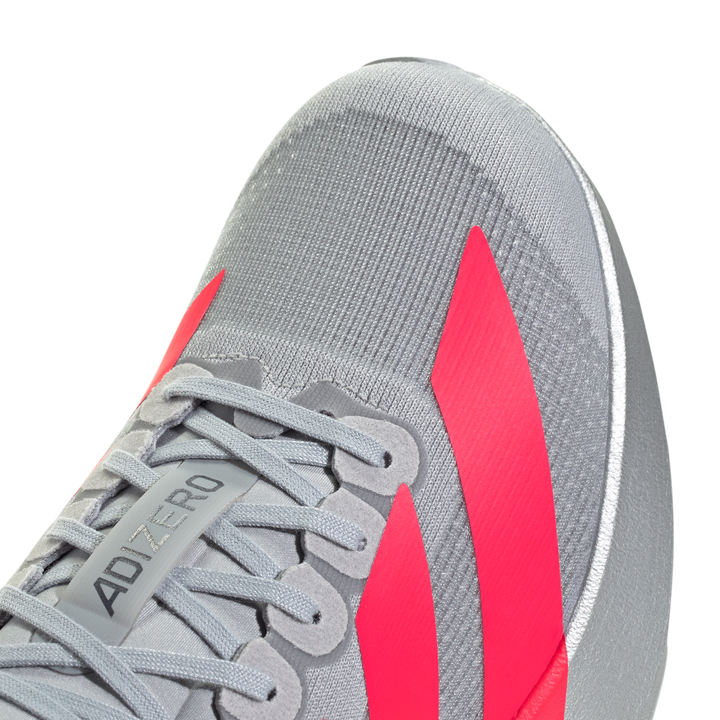 Adidas Womens Adizero Evo SL - Silver Metallic/Lucid Red/Iron Metallic - Neutral - SS25